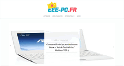 Desktop Screenshot of eee-pc.fr